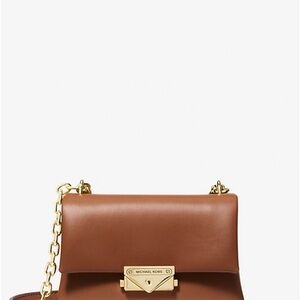 Michael Kors Tan Leather Crossbody Bag